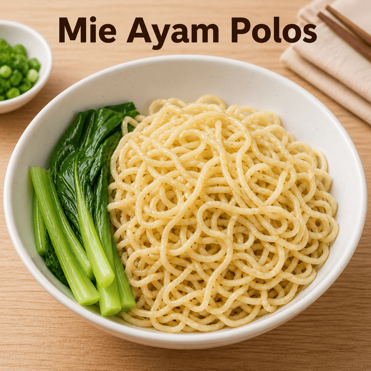 Mie Ayam Polos – Warmindo Abang Adek